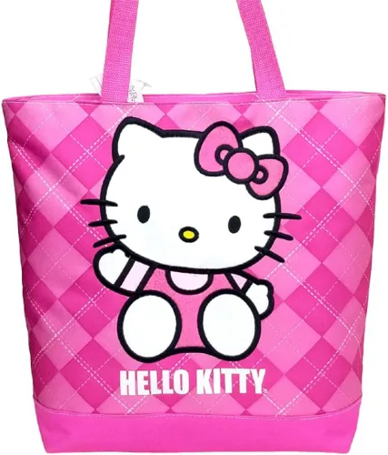 Vista 3 de bolsa BagComprobador de Hello Kitty, color rosa