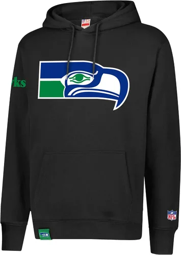 Vista 32 de Ultra Game Sudadera con capucha retro oficial de la NFL para hombre