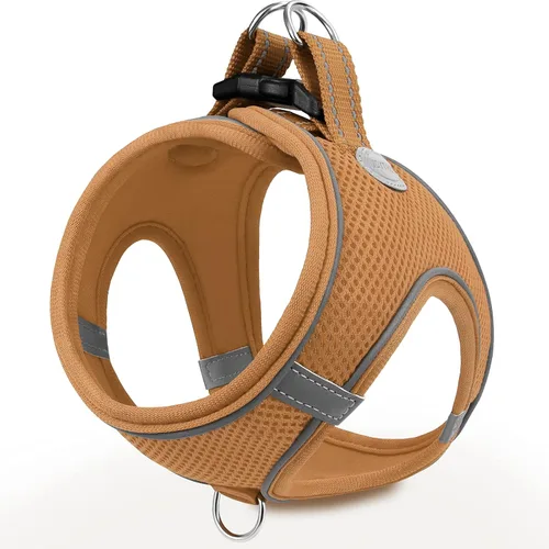 Vista 8 de Joytale Arnés para Perros Pequeños, Chaleco de Malla Transpirable Step-in, Arneses Acolchados Suaves Reflectantes para Gatos y Perros Cachorros