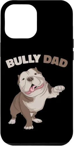 Vista 26 de American Bully Dad Dog Owner Father Funny Men Case for iPhone 17