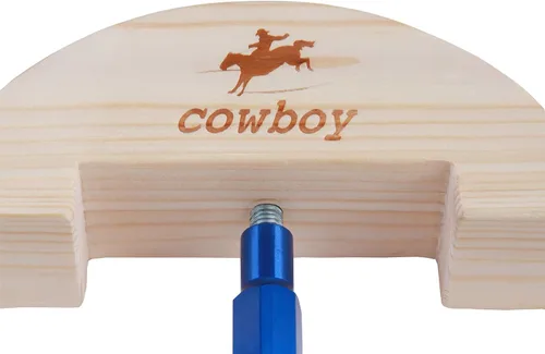 Vista 7 de Cowboy Camilla de sombrero, tamaño grande de 7 1/2 a 10 5/8, hebilla ajustable colorida resistente (grande, negro)