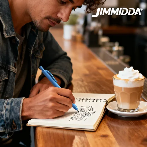 Vista 6 de Bolígrafos a granel – 107 bolígrafos de tinta negra a granel 1.0 punto medio escritura suave, retráctil sin sangrado para hombres y mujeres