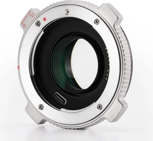 Vista 16 de VILTROX Adaptador de montaje de lente EF-M1 Anillo convertidor de lente de enfoque automático compatible con lente de montaje EF/EF-S a cámara M43