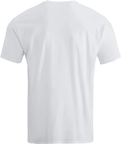 Vista 2 de H HYFOL Camisetas gráficas para hombre con la bandera de Estados Unidos, 100% algodón, manga corta, cuello redondo, patriótico americano, camisetas