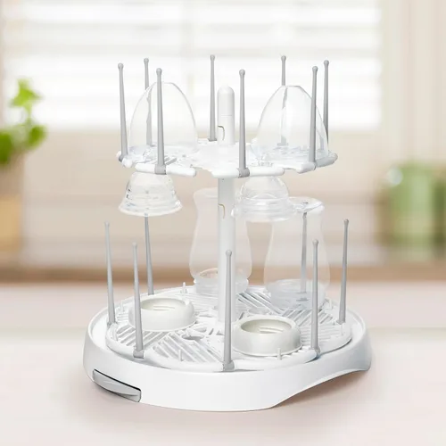 Vista 2 de Munchkin® Estante de secado de alta capacidad para biberones y accesorios, blanco