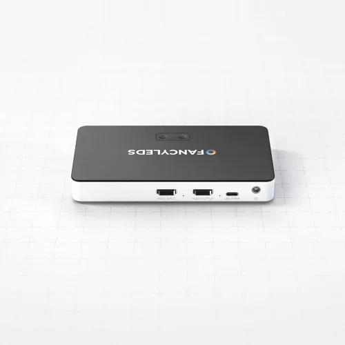 Vista 4 de Caja de sincronización Fancy Sync Box para retroiluminación ambiental de TV, compatible con HDMI 2.0 para todos los tamaños de TV Fancyleds