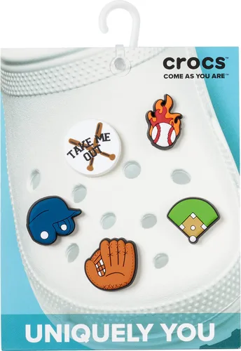 Vista 2 de Crocs Jibbitz - Paquete de 5 dijes deportivos para zapatos Jibbitz para Crocs