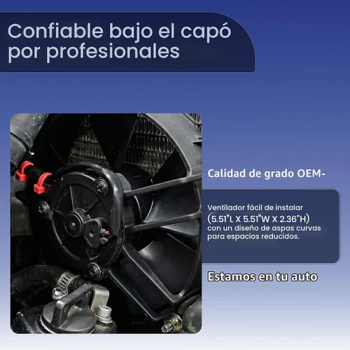 Vista 4 de Spal 30103059 Ventilador extractor de 5.2 pulgadas, 12 voltios, hoja recta de alto rendimiento, 342 cfm, VA31-A101/46A, conector sellado, paquete