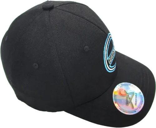 Vista 2 de Gorra guatemalteca basseball Negra Negro, Negro