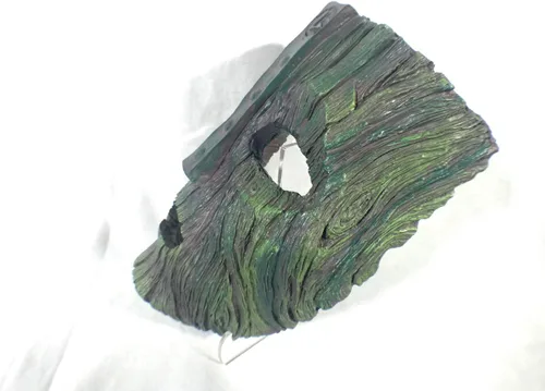 Vista 2 de Máscara de Loki, La Máscara, Jim Carrey, Cameron Diaz, con caballete transparente, edición limitada