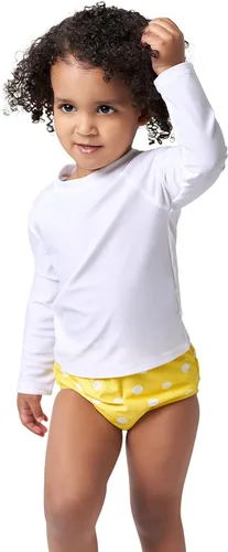 Vista 4 de Gerber Camiseta de natación unisex de manga larga UPF 50+ para bebé