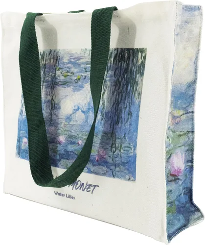 Vista 9 de Bolsa de lona para mujer con cremallera, bolsa de lona duradera y portátil reutilizable, bolsa de mano estética