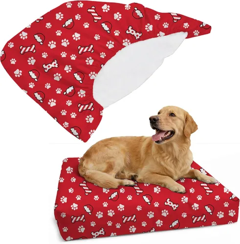 Vista 13 de DUKE&LEFTY Furever - Funda para cama para perros, suave y elástica, universal, fácil de quitar (sin cremallera), color negro, pequeño