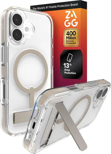 Vista 77 de ZAGG Gear4 Santa Cruz Snap Case para Apple iPhone 14, protección contra caídas D30 de hasta 13 pies (4 m), compatible con carga inalámbrica, parte