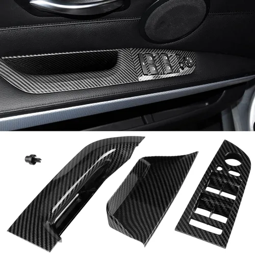 Vista 7 de Jaronx Para BMW Serie 3 E90 LCI/E91 LCI Manija de puerta lateral del Beige