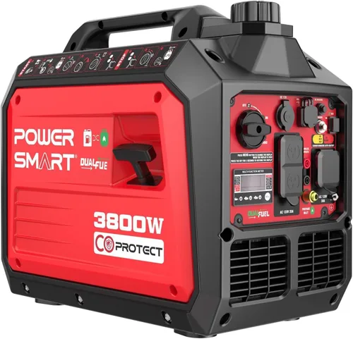 Vista 10 de PowerSmart Generador inversor portátil de 2500 vatios con tecnología silenciosa