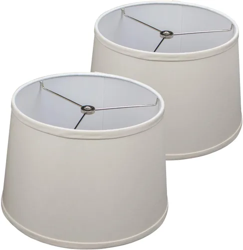 Vista 14 de FenchelShades.com - Juego de 2 pantallas de lámpara de 10 pulgadas de diámetro superior x 12 pulgadas de diámetro inferior x 8 pulgadas de altura