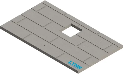 Vista 7 de Lynn Manufacturing Placa deflectora de fibra de repuesto Englander - Serie 13 AC-13CFB, 2400A