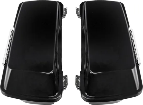 Vista 6 de Alforjas rígidas mate TCMT para maletero de silla de montar para Harley Touring Road King Street Glide Ultra Classic FLHT FLHR FLHX 1994-2013