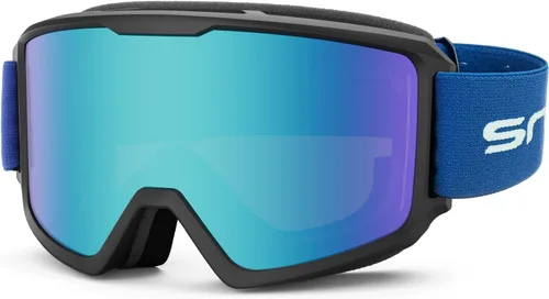 Vista 8 de Gafas de esquí y snowboard para hombres, mujeres y jóvenes, protección OTG 100% UV