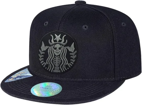 Vista 2 de Gorras de béisbol unisex con bordado de calavera para hombre