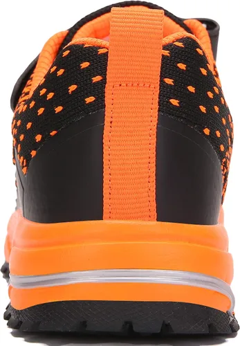 Vista 8 de KUBUA - Zapatos deportivos para niños y niñas, tenis para correr, ligeros, transpirables, deportivos y atléticos