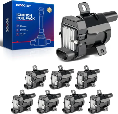 Vista 12 de Bobina de encendido KAX UF434 1 paquete Compatible con Impala, Equinox, G6, Malibu, Silverado 1500, Uplander, Torrent, Lucerne, Express 1500, Sierra