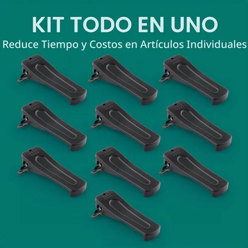 Vista 7 de AUTOKAY Clip de cinturón para RETEVIS H-777 BF-666S, BF-777S, BF-888S Model Radio+Tracking
