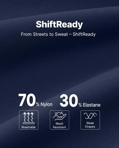 Vista 4 de G4Free ShiftReady - Pantalones de yoga para mujer Azul oscuro