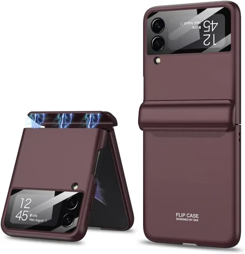 Vista 13 de SHIEID Z Flip 4 - Funda para Galaxy Z Flip 4 con protección de bisagra, funda Flip 4 con protector de pantalla compatible con Galaxy Z Flip 4 5G