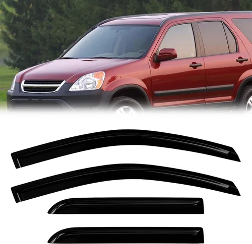 Vista 11 de Protectores de lluvia de ventana para Ford F150 SuperCab 2004-2014 2 piezas deflector de ventana para 09-14 F-150 con 2 puertas delanteras