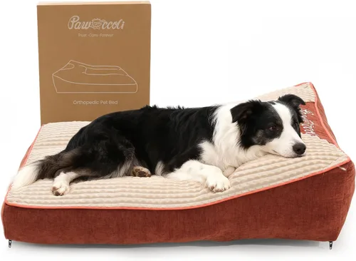 Vista 9 de Cama ortopédica para perros y gatos de interior, cómodas camas planas para cachorros con funda extraíble lavable, cama para perros pequeños