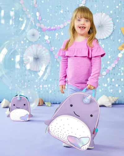 Vista 128 de Skip Hop - Mochila para preescolar, colección Zoo, para niños pequeños de 3 a 4 años, diseño de llama