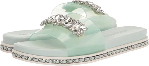 Vista 7 de Karl Lagerfeld Paris Sandalias Bijou Fashion Slide para mujer