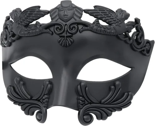 Vista 8 de Misteriosa mariposa veneciana para baile de máscaras, Halloween, fiesta de noche, baile de graduación, bar, accesorio de disfraces