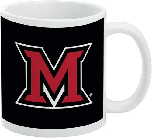 Vista 238 de Taza de cerámica con el logotipo principal de la Universidad Rider, taza de regalo novedosa para café, té y bebidas calientes, 11oz, blanca
