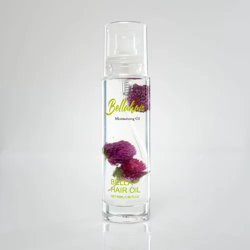 Vista 8 de Bellahair Revive, fortalece y brilla con nuestro lujoso aceite natural para el cabello, alimentado por aceite de amaranto para el crecimiento