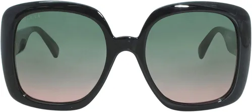 Vista 2 de Gafas de sol Gucci GG 0713 S-002 negroverde negro verde y negro