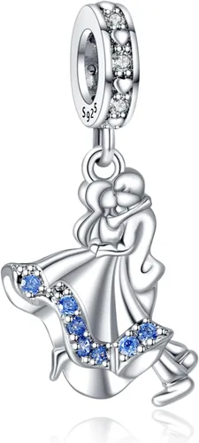 Vista 45 de Amufer S925 Charms for Women, compatible with Pandora Bracelets and Necklaces, Jewelry Gift
