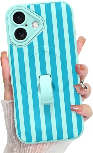 Vista 222 de KANGHAR Compatible con iPhone 17 Pro Case Spot Pattern - Negro Mancha rosada negra