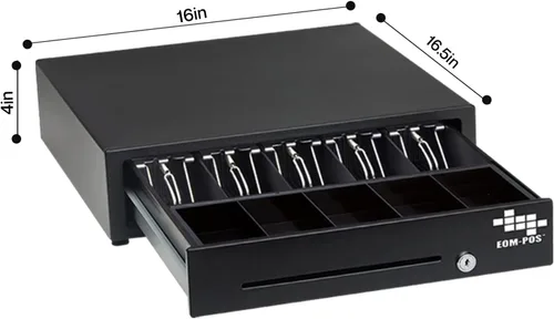 Vista 3 de POS paquete de accesorios para Square Stand - caja registradora, impresora térmica de recibos (compatible con Square Stand).