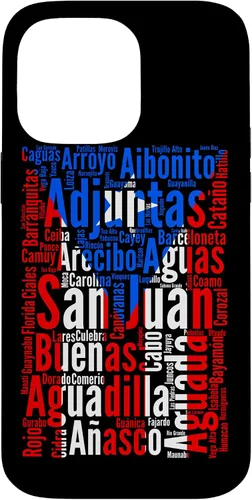 Vista 21 de Funda para iPhone 17, diseño de ciudades puertorriqueñas, bandera de Puerto Rico, Boricua