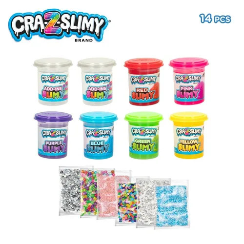 Vista 8 de Juego de Plastilina Cra-Z-Art Bold&Brights (6 Unidades) Slime