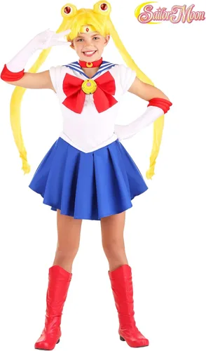 Vista 2 de Disfraz de Sailor Moon para niña