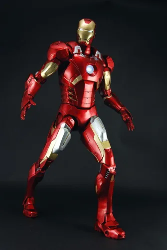 Vista 3 de NECA Figura de acción Avengers Iron Man 18, escala 1:4