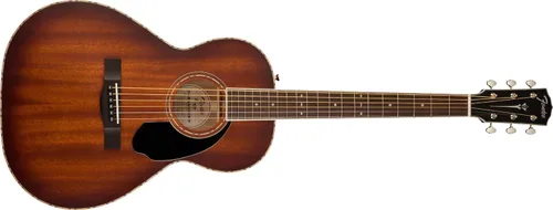 Vista 10 de Fender Paramount PM-3 Guitarra acústica estándar triple-0, con garantía de 2 años, natural, con estuche