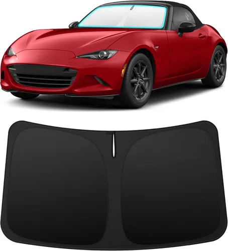 Vista 40 de INSAUTO Accesorios para parasol de parabrisas de ajuste personalizado para Acura RDX 2019-2026, parasol plegable para ventana delantera, reflector