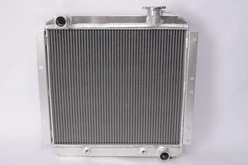 Vista 2 de Radiador de aluminio para Toyota Land Cruiser FJ40 FJ45 Series L6 de 3 filas 1958-1984