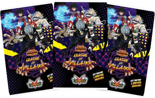 Vista 7 de My Hero Academia - Juego de cartas coleccionables Serie 4 Unlimited League of Villains Paquete de 24 cajas de refuerzo 10 cartas por paquete TCG