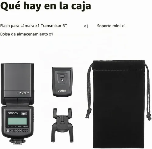 Vista 9 de GODOX TT520III Flash de cámara universal Speedlite (TT520II actualizado)